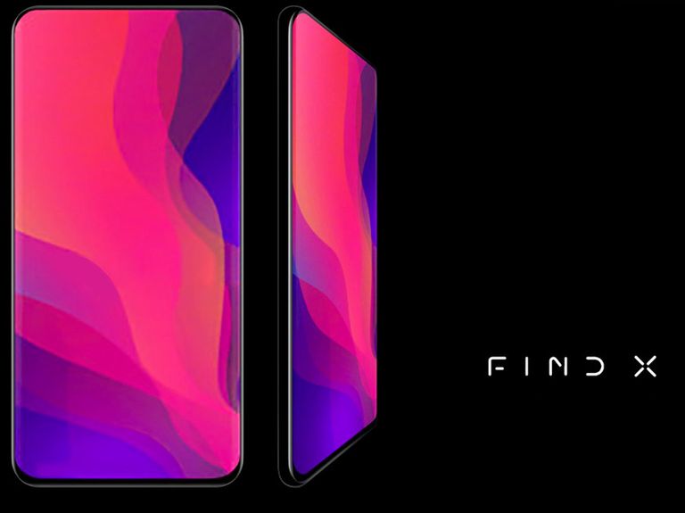 تصميم مسرب لهاتف أوبو Oppo find x