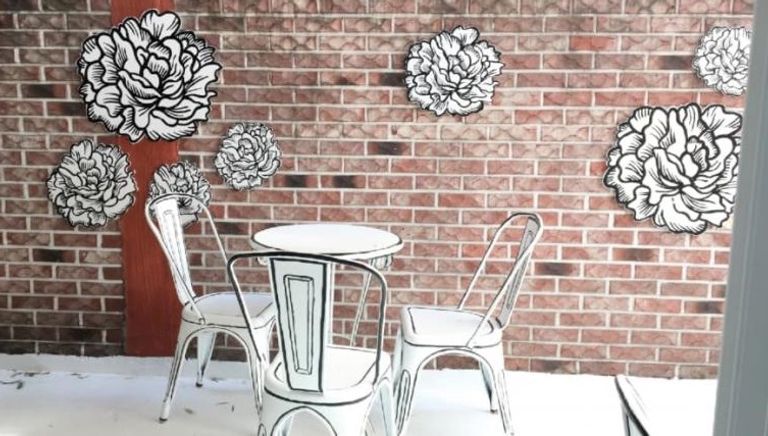 المقهى الكرتوني بكوريا الجنوبية