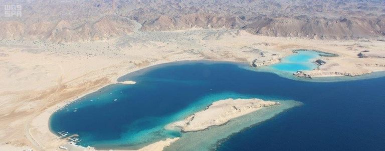 صورة جوية لموقع مشروع "أمالا"