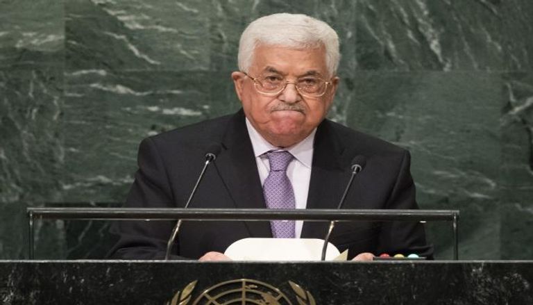 الرئيس عباس خلال خطابه أمام الأمم المتحدة