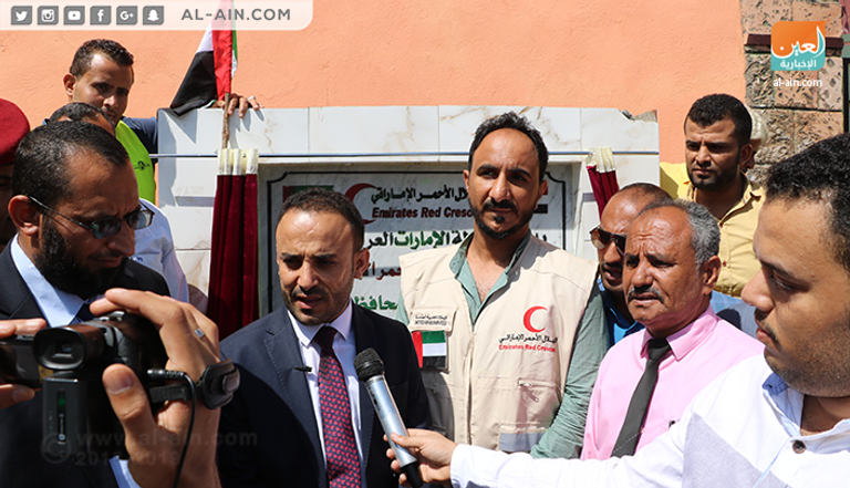 المدرسة أثناء افتتاحها