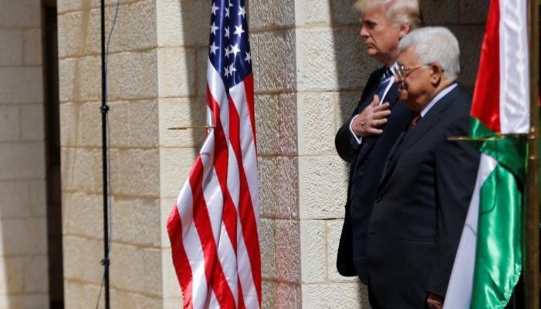 الرئيسان الفلسطيني والأمريكي- أرشيفية