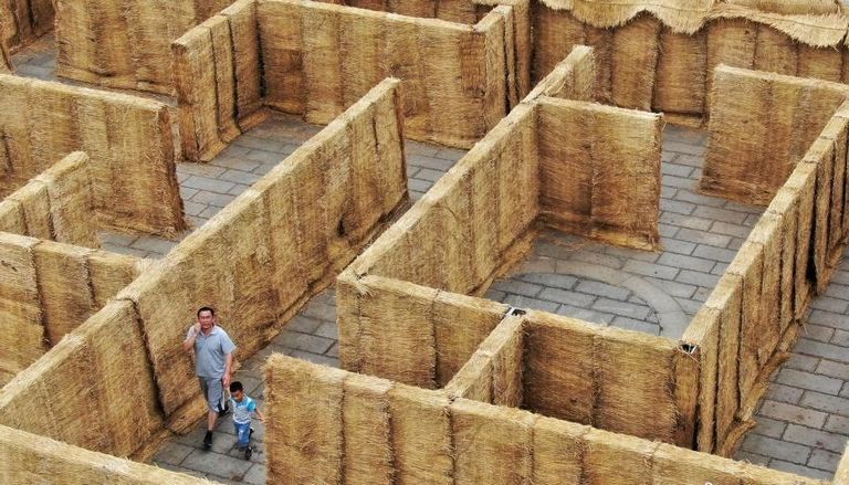 متاهة القش في الصين متاهة القش في الصين