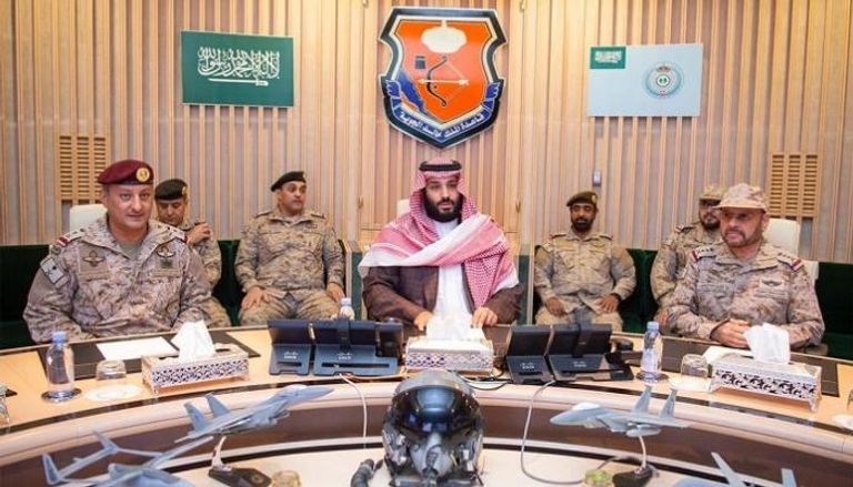 الأمير محمد بن سلمان أثناء زيارته المنطقة الجنوبية السعودية