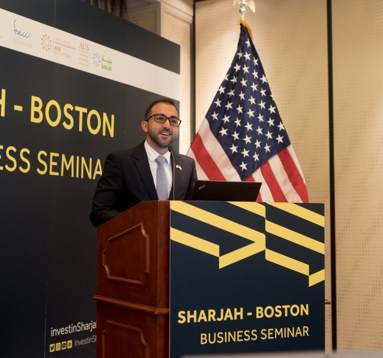 ملتقى أعمال الشارقة- بوسطن