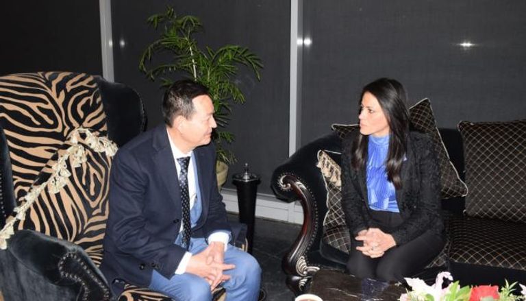 لقاء بين وزيرة السياحة المصرية والسفير الفيتنامي بالقاهرة