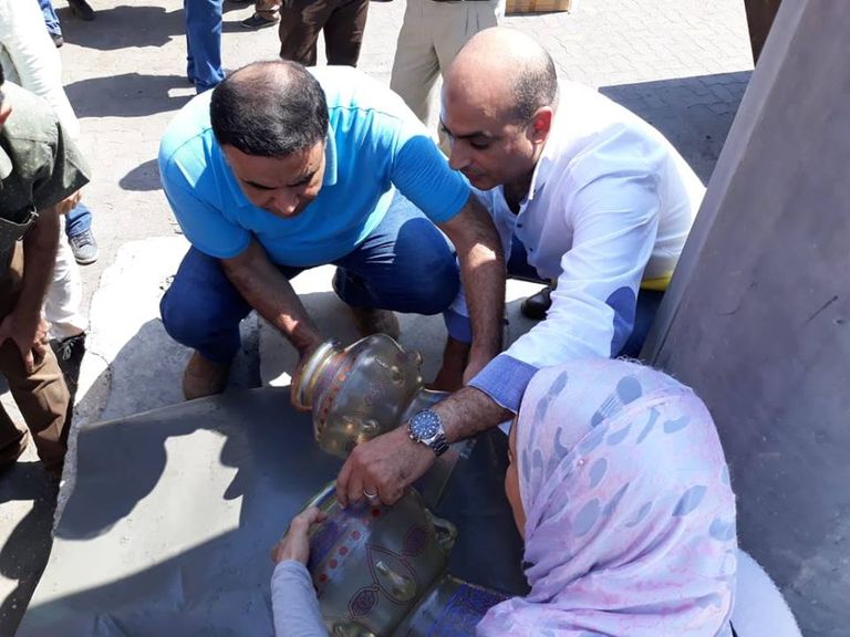 بعض الآثار المصرية المضبوطة خلال 2018