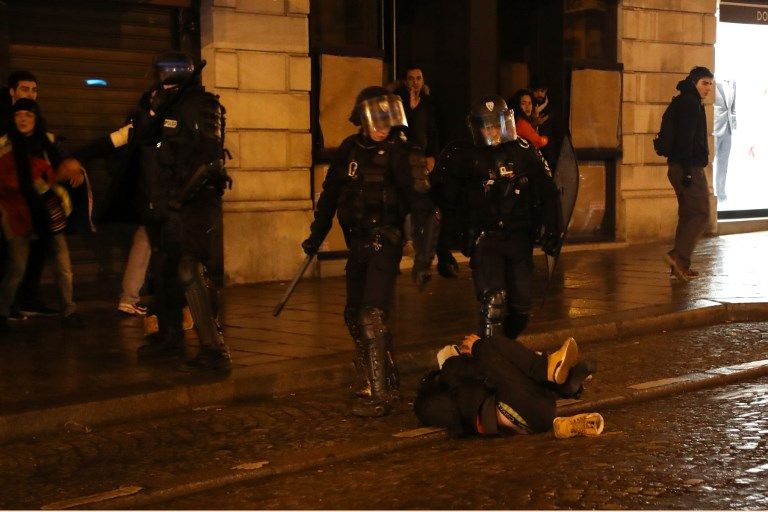 الشرطة تؤمن شوارع باريس خلال الاحتفالات