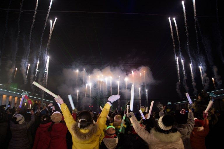 الاحتفالات في كوريا الشمالية