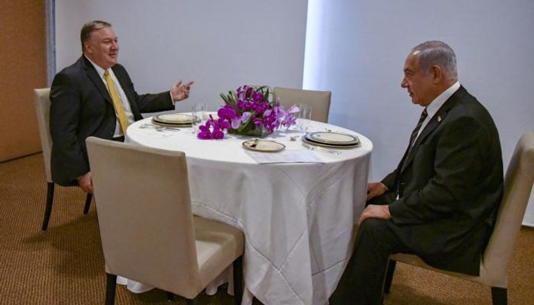 نتنياهو ووزير الخارجية الأمريكي في البرازيل