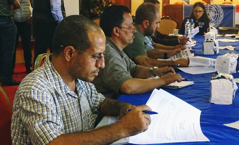 لجنة إعادة الانتشار في الحديدة اليمنية