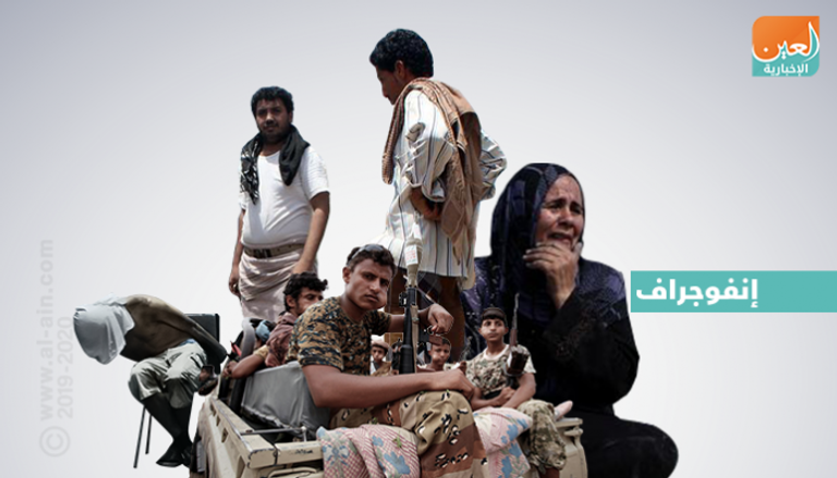 مليشيا الحوثي تنهب المساعدات