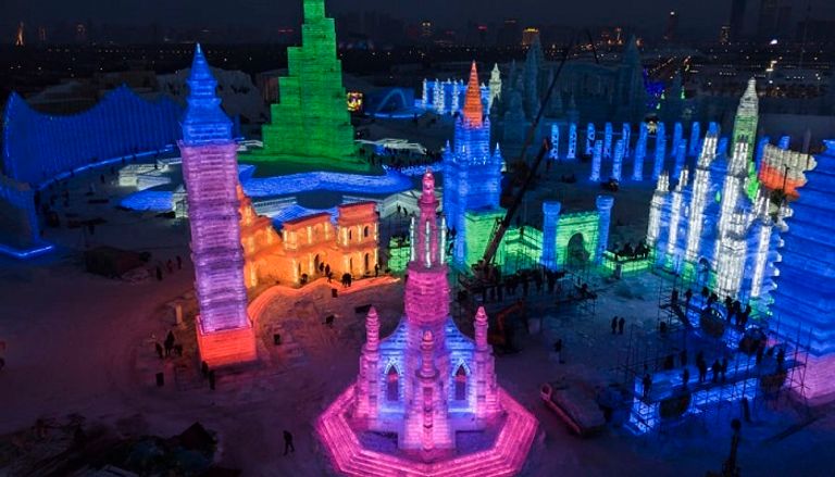مهرجان هاربيين للثلوج الأكبر عالميا