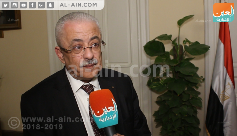 من لقاء الوفد ووزير التعليم المصري والسفير الإماراتي