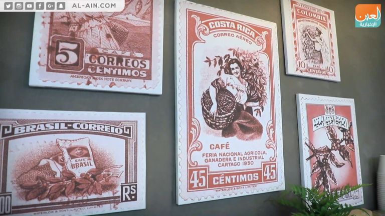 ماجد بن عيسى مؤسس مشروع "ك كافيه" في إكسبو دبي