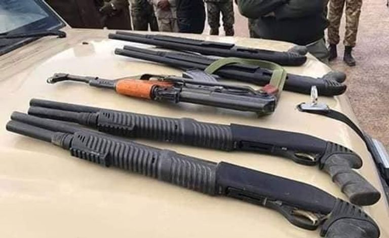 ليبيا تحبط تهريب سلاح تركي إلى طبرق ليبيا تحبط تهريب سلاح تركي إلى طبرق