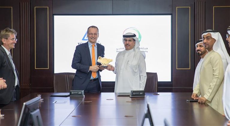 كهرباء دبي توقع مذكرة تفاهم مع شركة ألمانية 