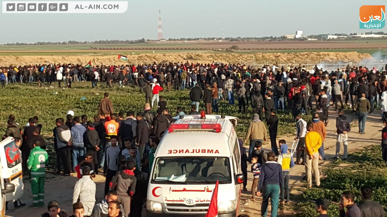 الجمعة الـ41 لمسيرة العودة شرق غزة الجمعة الـ41 لمسيرة العودة شرق غزة