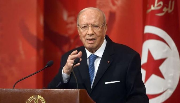  الرئيس التونسي باجي قائد السبسي