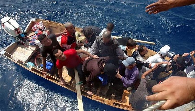 إنقاذ مهاجرين جزائريين في 2018 - أرشيفية