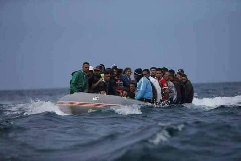 إنقاذ مهاجرين جزائريين في 2018 - أرشيفية
