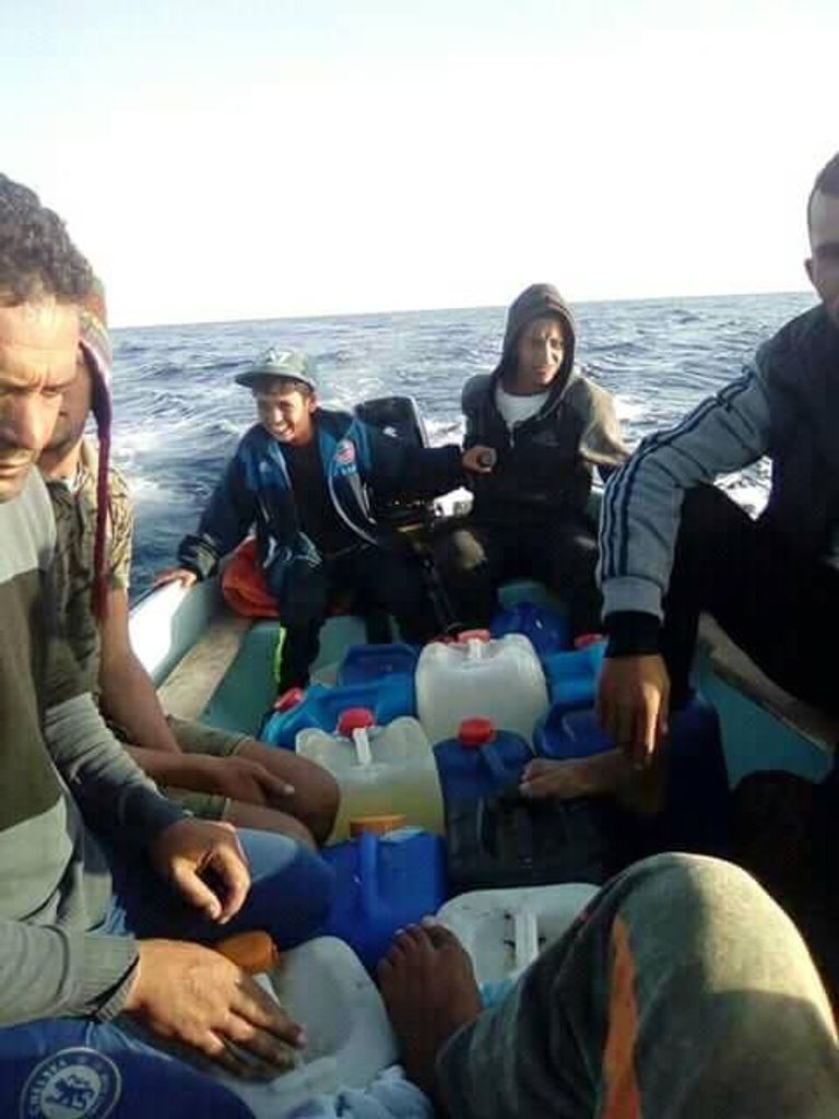 مهاجرون جزائريون في 2018 إنقاذ مهاجرين جزائريين في 2018 - أرشيفية