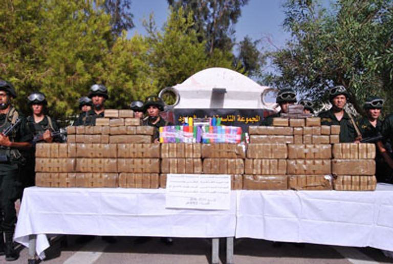 كميات محجوزة من المخدرات بالجزائر في 2018 إنقاذ مهاجرين جزائريين في 2018 - أرشيفية