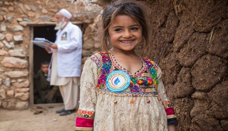 حملة إماراتية للتطعيم ضد شلل الأطفال في باكستان