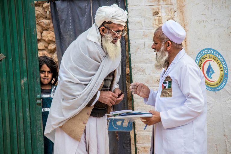 حملة إماراتية للتطعيم ضد شلل الأطفال في باكستان