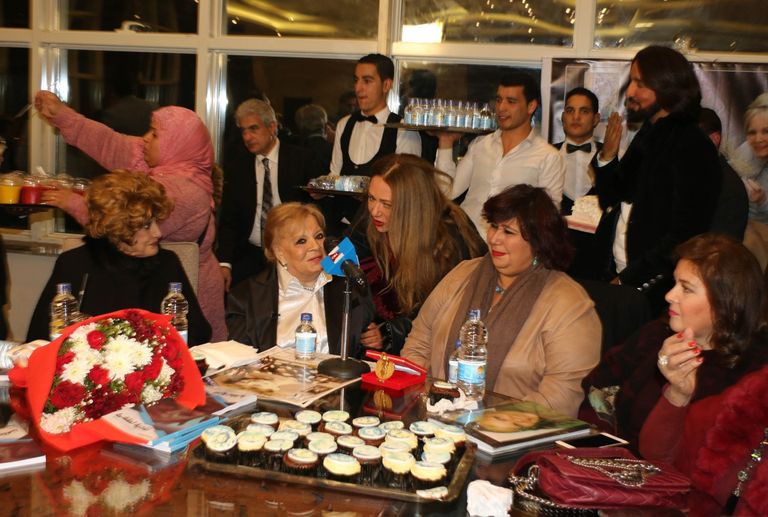 حفل تكريم الفنانة المصرية الكبيرة نادية لطفي