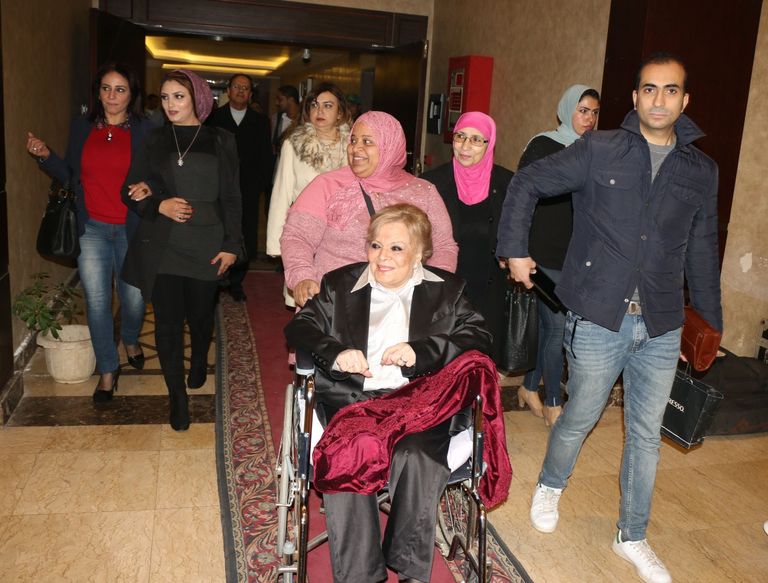 حفل تكريم الفنانة المصرية الكبيرة نادية لطفي