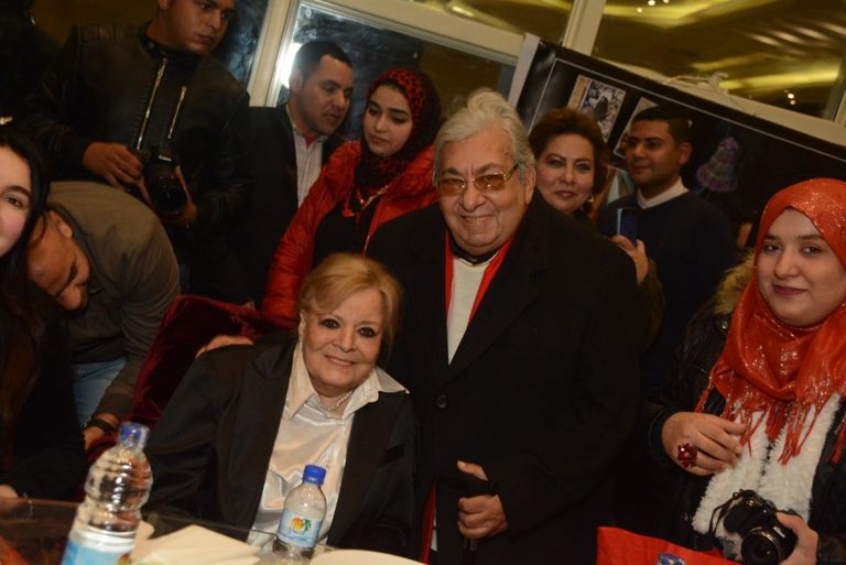 حفل تكريم الفنانة المصرية الكبيرة نادية لطفي