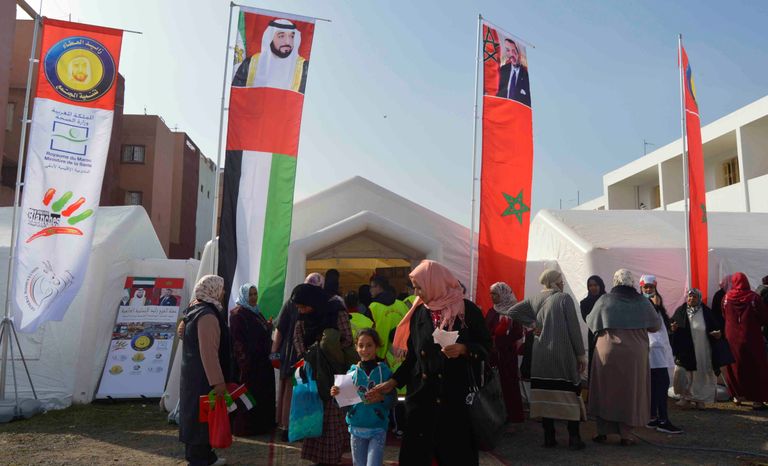 حملة الشيخة فاطمة الإنسانية تكثف مهامها في القرى المغربية