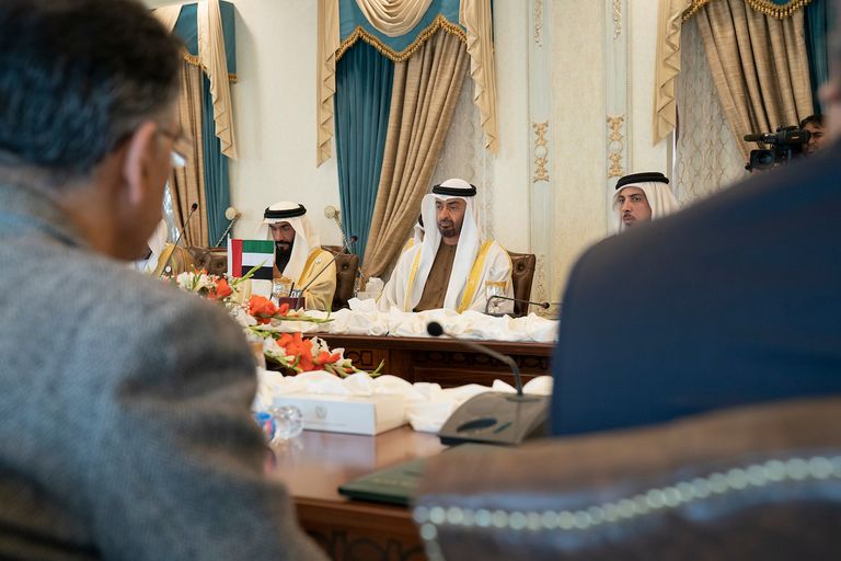 مباحثات رسمية إماراتية باكستانية في إسلام آباد