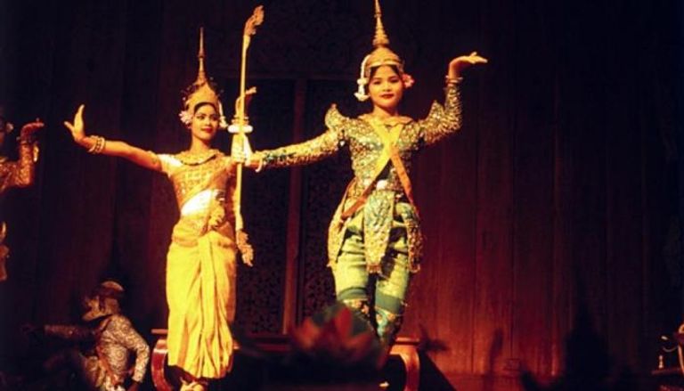 رقصة الأقنعة التقليدية في كمبوديا - أرشيفية