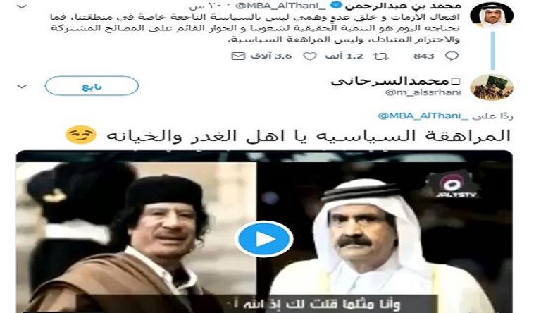 تنظيم الحمدين راعي الإرهاب في عدة دول عربية