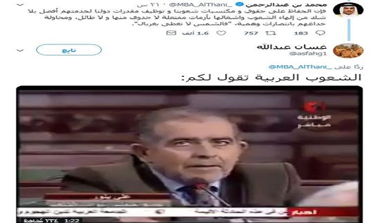 تنظيم الحمدين راعي الإرهاب في عدة دول عربية