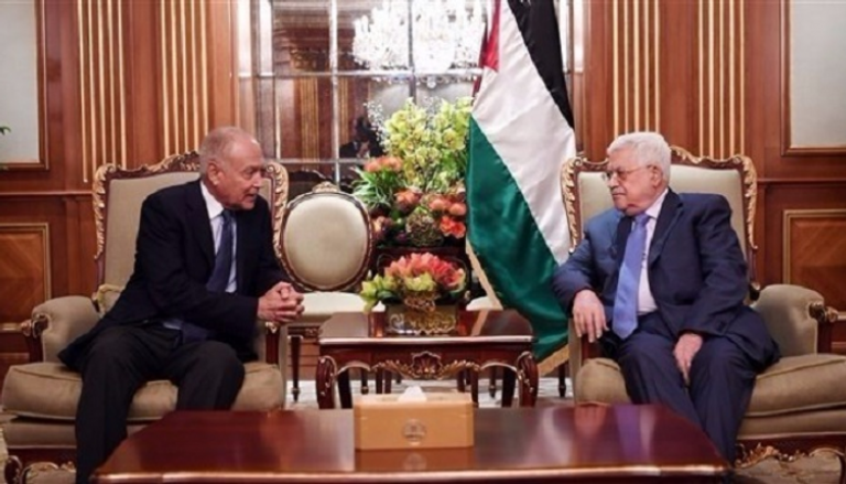 الرئيس الفلسطيني والأمين العام لجامعة الدول العربية - أرشيفية