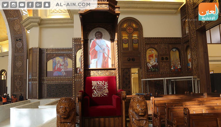 العين الإخبارية داخل أكبر كاتدرائية ومسجد بعاصمة مصر الإدارية الجديدة مسجد الفتاح العليم وكاتدرائية ميلاد المسيح في العاصمة الإدارية الجديدة بمصر