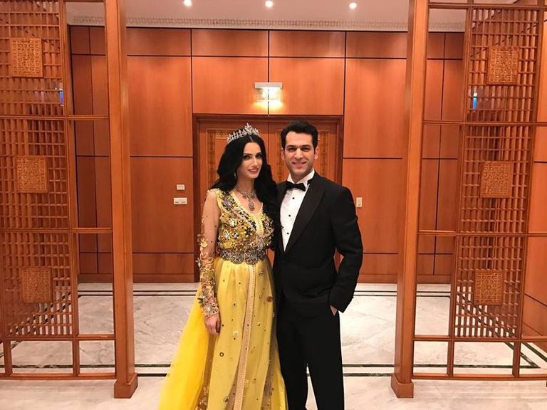 تيفاني ترامب مع الشاب اللبناني مايكل بولس - صورة أرشيفية