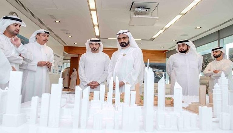 الشيخ محمد بن راشد يعتمد مرحلة جديدة من مراحل مركز دبي المالي العالمي 
