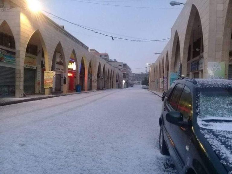 تساقط الثلوج في لبنان