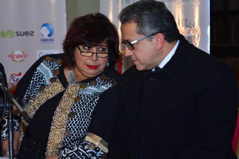 جانب من المؤتمر الصحفي 