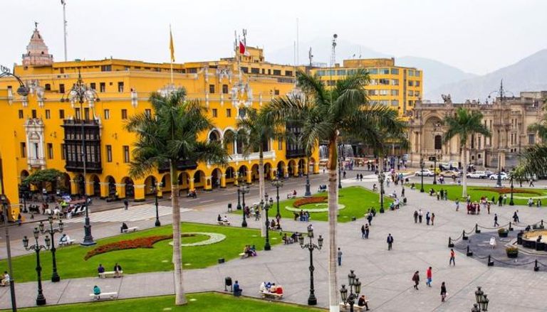 مدينة ليما في بيرو - صورة أرشيفية 