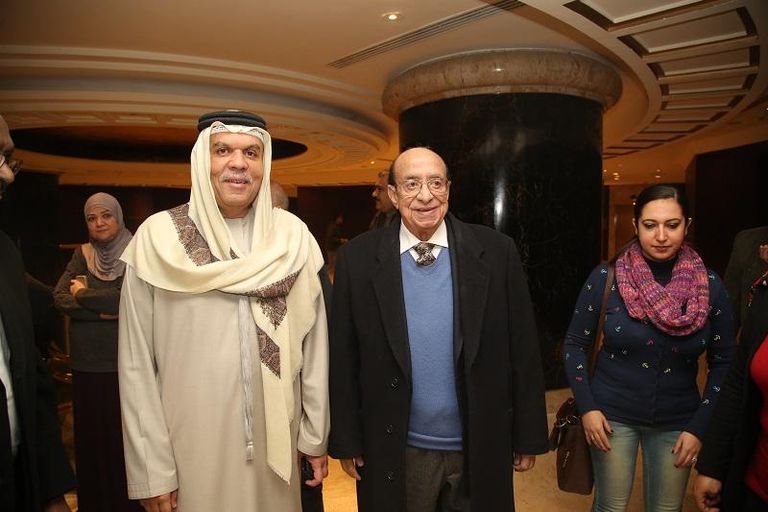 الفنانون المصريون خلال الاحتفالية