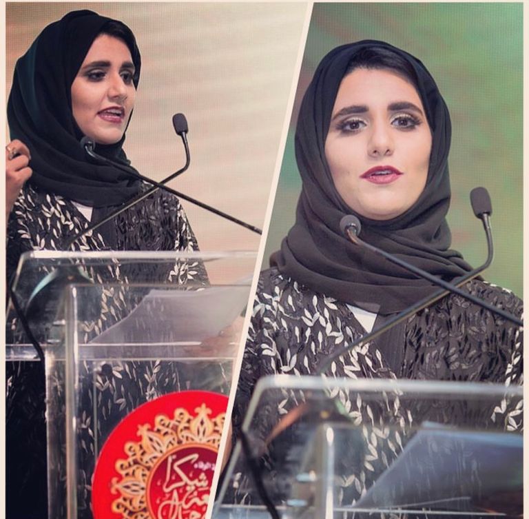 الشاعرة شهد العبدولي تخصصت في دراسة علم الجرافولوجي