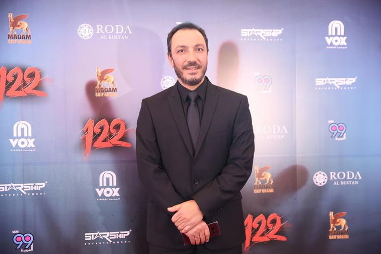 نجوم فيلم "122" في دبي
