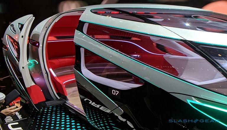 الشاحنة المستقبلية ذاتية القيادة URBANETIC