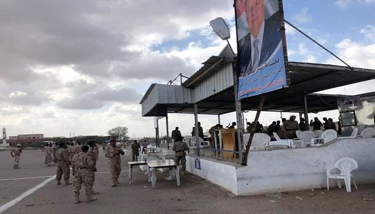 موقع الهجوم الإرهابي على قاعدة العند جنوب اليمن