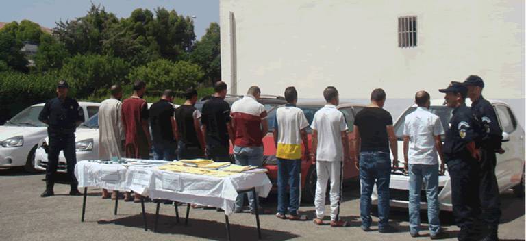 القبض على عصابة إجرامية بالجزائر في 2018 - أرشيفية